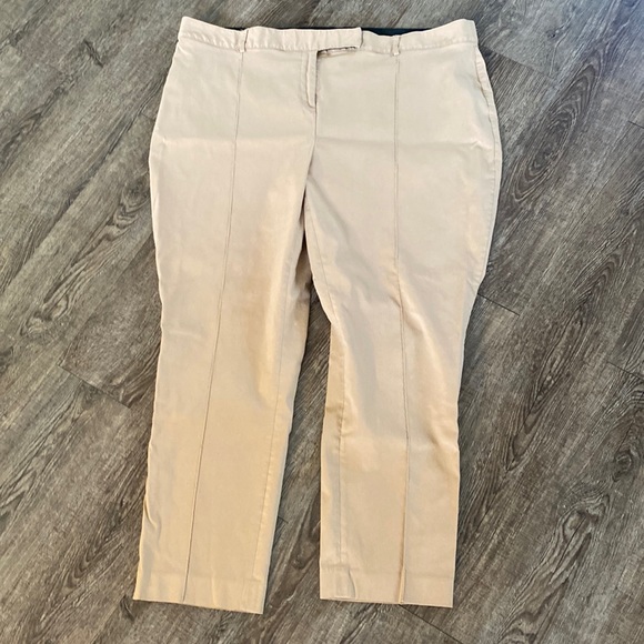 Lane Bryant Pants - Lane Bryant Pants Women Size 24 khaki Stretch Comfort Workwear Skinny Casual